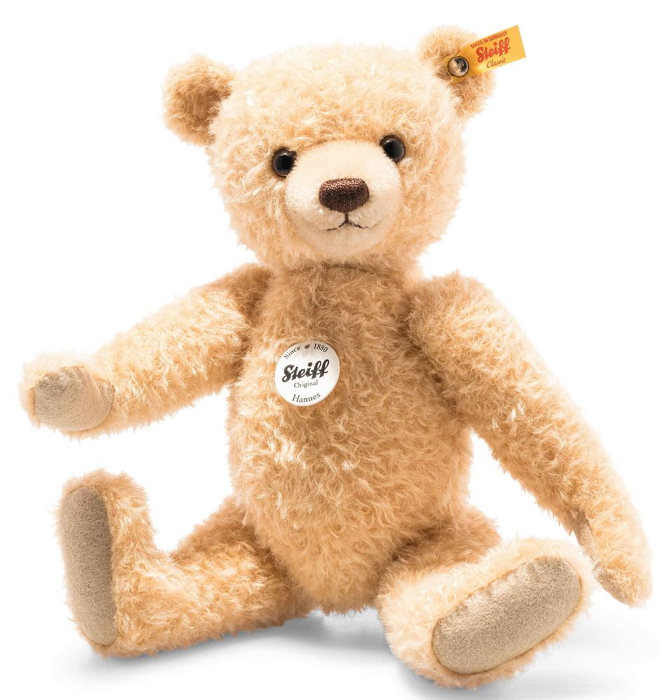 Steiff Teddy Hannes 34 cm roblond 026638